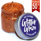 Glitter Glaze Art Factory - Paillette - Orange